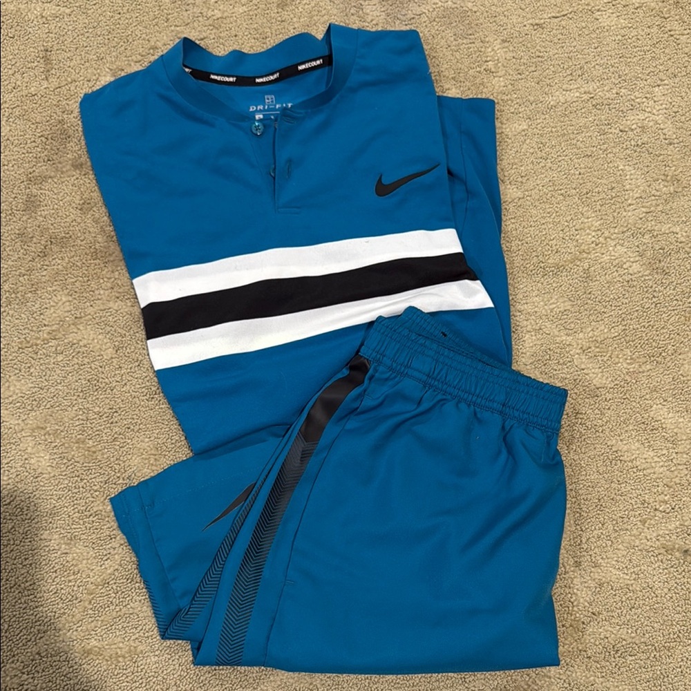 Nike Court Teal Tennis Set Men’s
